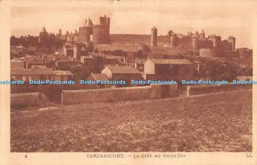 R274364 Carcassonne La Cite Au Nord Est No 4 Levy Et Neurdein Reunis