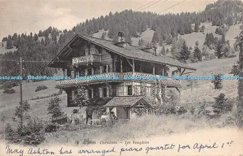 R274454 Chesieres Les Fougeres No 2820 Jullien Freres Phot 1960