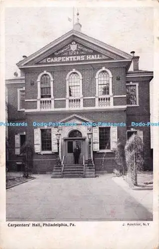 R270853 Carpenters Hall Philadelphia Pa J Koehler