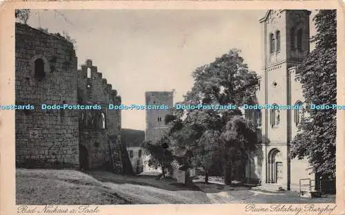 R274468 Bad Neuhaus A Saale Ruine Salzburg Josef Schmitt 1932