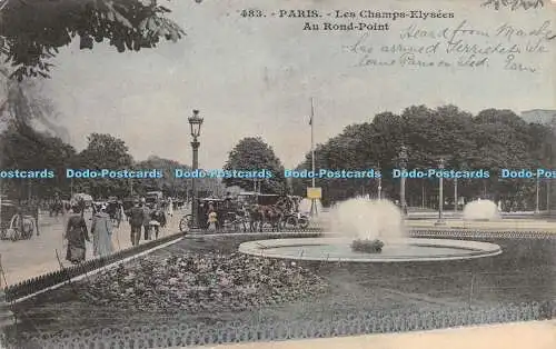 R274533 483 Paris Les Champs Elysees Au Rond Point 1905