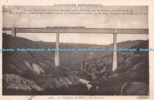 R276110 LAuvergne Pittoresque 2788 Le Viaduc des Fades Vue generale Ideal 1937