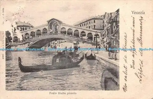 R276151 Ponte Rialto piccolo Venezia Schaar und Dathe Trier 46632