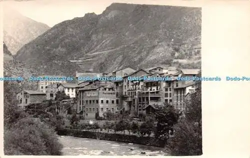 R276157 Unbekannter Ort Gebäude Berg alte Fotografie Postkarte