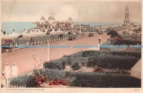 R276225 Promenade und Musikpavillon Herne Bay 14263 W H Dunsford 1928