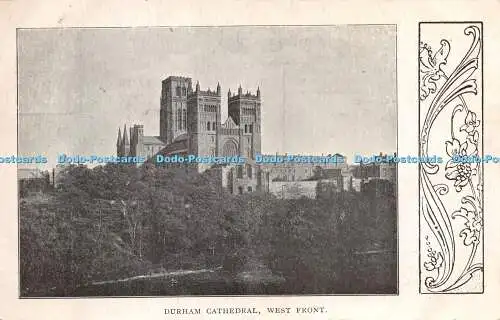 R276397 Durham Cathedral West Front