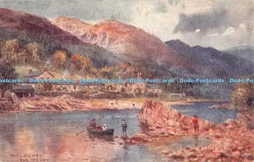 R276499 Pitlochry The Ferry Tuck Oilette No 3276 Land of the Mountain and the Fl