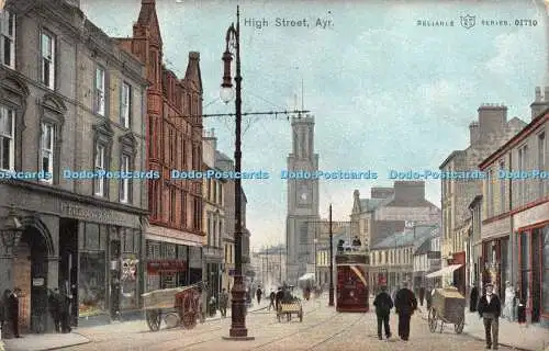 R276634 High Street Ayr Reliable Series William Ritchie No 1710 1904