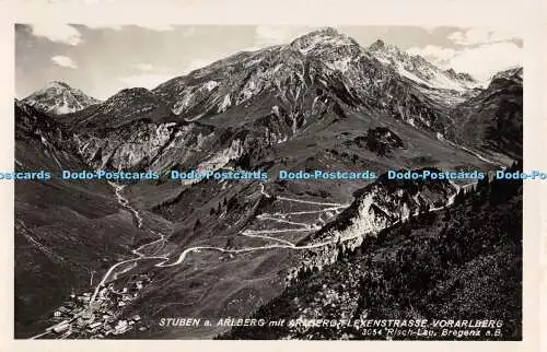 R276699 Stuben A Arlberg Mit Arlberg Flexenstrasse Vorarlberg Nr. 3054 Risch Lau