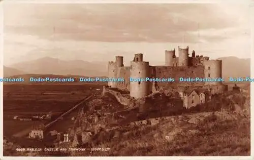 R276731 Harlech Castle And Snowdon Judges No 9009 1955