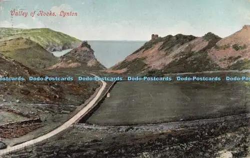 R278275 Valley Of Rocks Lynton Valentine 1907