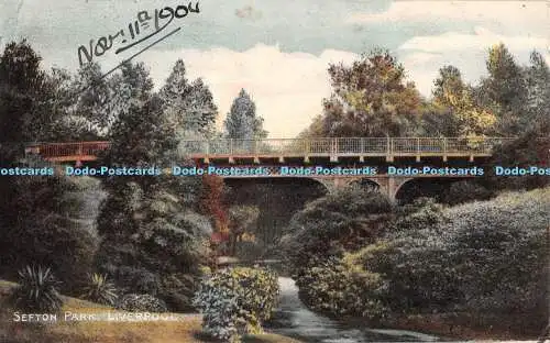 R278358 Sefton Park Liverpool Langs Serie Hugo Nr 5642 1904