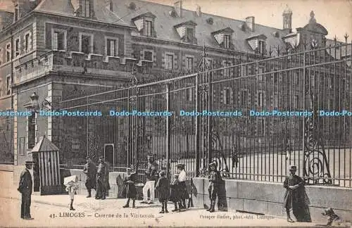R278419 Limoges Caserne De La Visitation Prosper Batier No 43 1918