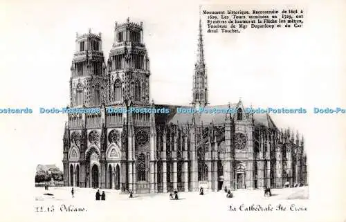 R276956 Orleans La Cathedral Le Croix No 13 Compagnie Des Arts Photomecaniques