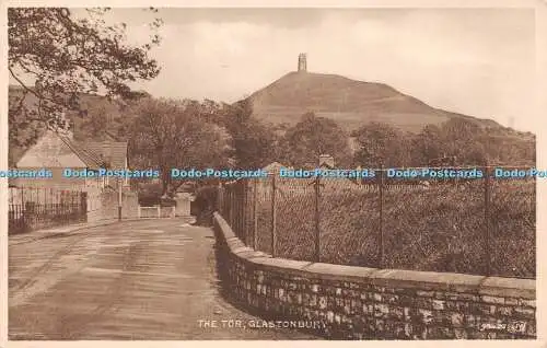 R278490 The Tor Glastonbury JV Valentine Sepiatype No 98426