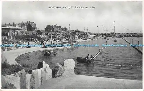 R277031 Bootsport Pool St Annes On Sea Steel Gravure Series