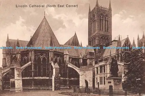 R277131 Lincoln Cathedral North East Corner 1929