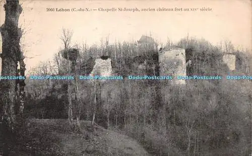 R282015 2066 Lehon C du N Chapelle St Joseph ancien chateau fort aux xiv siecle