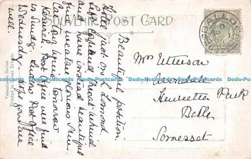 R280309 Swan Island Loch Lomond JV No 326 Valentine 1909