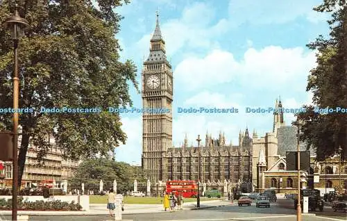 R278745 London Big Ben und die Houses of Parliament Postkarte
