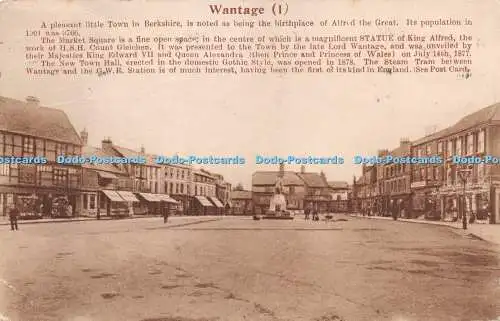 R282061 Wantage 1 Famous Series Tomkins and Barrett 1923