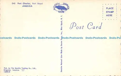 R280326 Port Charles Port Royal Jamaica Novelty Trading No 45 No 13098 Dexter Pr