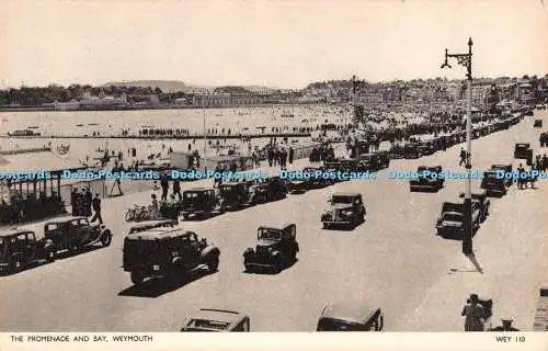 R277436 The Promenade And Bay Weymouth No 110 Jarrold Crome Series