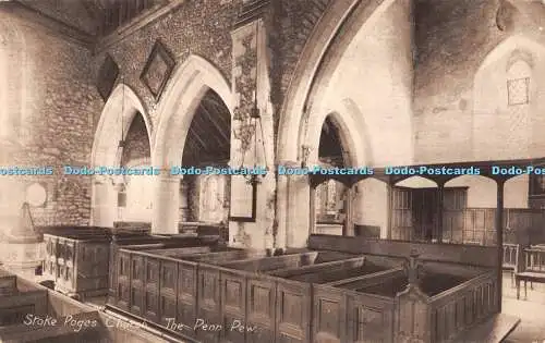 R277489 Stoke Poges Church The Penn Pew