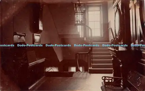 R279031 Haus Innenraum Treppe Postkarte