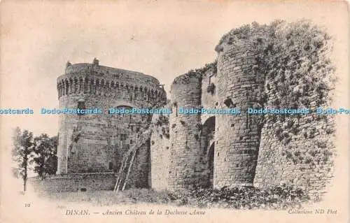 R277556 Dinan Ancien Chateau De La Duchesse Dime ND Phot No 10 Neurdein Freres