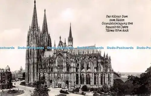 R280646 Köln Am Rhein Dom Südseite Georg Stilke Agfa