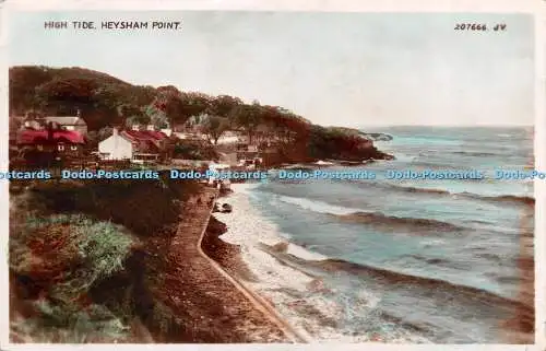 R282397 High Tide Heysham Point 207666 Valentines RP 1933