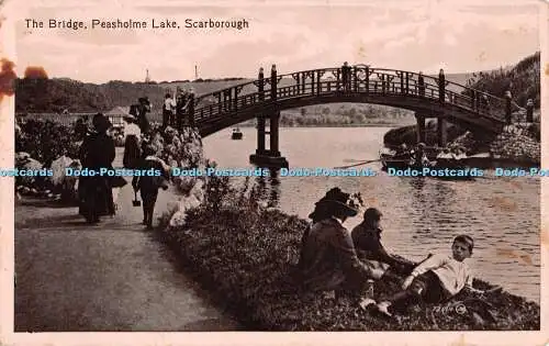 R277682 The Bridge Peasholme Lake Scarborough Valentine JV Nr. 72514
