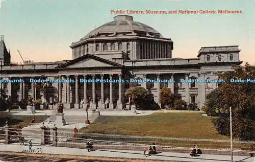 R279225 Melbourne Public Library Museum and National Gallery Valentine