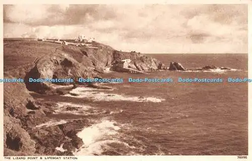 R277889 The Lizard Point And Lifeboat Station No 76996 Photochrom