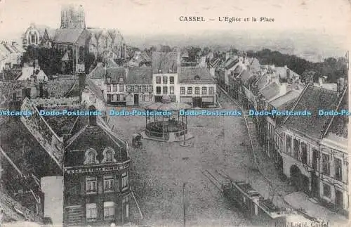 R283835 Cassel L Eglise Et La Place