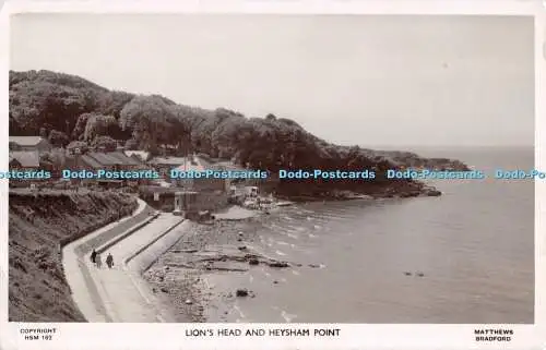R283867 Lion S Head And Heysham Point Matthews Bradford No 162 RP 1953