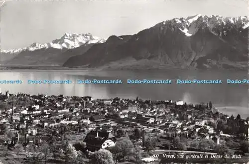 R282800 800 Vevey vue generale et Dents du Midi O Sartori
