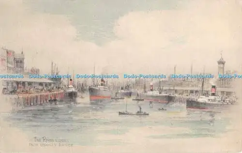 R279518 The River Clyde aus George V Bridge Millar und Lang National Series und