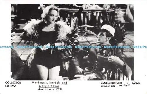 R282862 Sammlerkino Marlene Dietrich und Gary Cooper Marokko 1930 Sammler