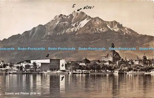 R281158 Luzern und Pilatus Fotoglob Wehrli und Vouga 945 B R B 3 10 1939