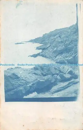 R284022 Meer Felsenklippe Postkarte