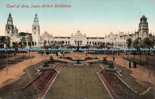 R279592 Japan British Exhibition Court of Arts Valentine