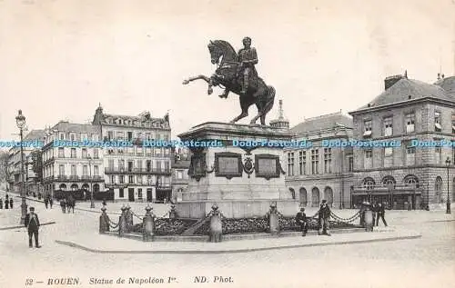 R281213 52 Rouen Statue de Napoleon Ier ND Phot