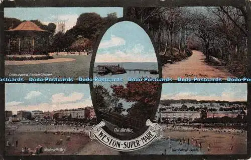 R283006 Weston Super Mare Grove Park and Parish Church Kewstoke Woods P P C Seri