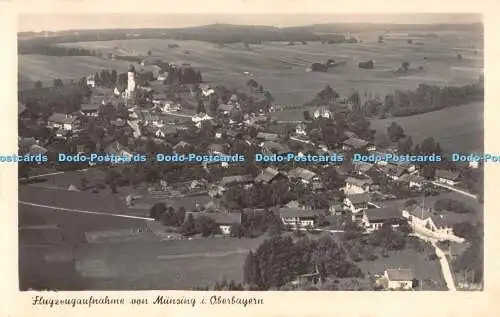 R279746 Flugzeugaufnahme von Munsing i Oberbayern A G Freigegeben vom RLM Nr 126