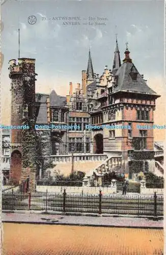 R285444 Anvers Le Steen Postkarte