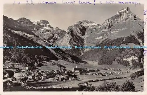 R279855 Engelberg mit Hahnen Fotoglob Wehrli Vouga A G RP