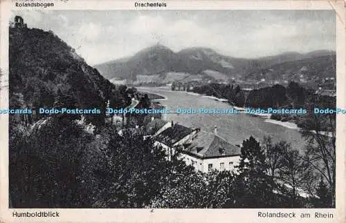 R279872 Rolandseck am Rhein Humboldtblick Vorsteher Bad Godesberg Nr 3443 1954