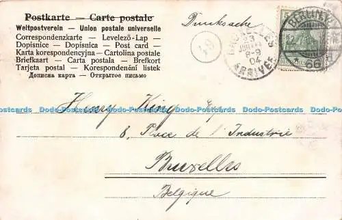 R281575 Berlin Moltkebrücke mit Lehrter Bahnhof 284 1904